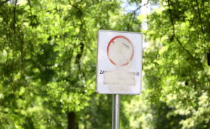 Foto: Dž.K. / Radiosarajevo.ba / Oznake u Velikom parku