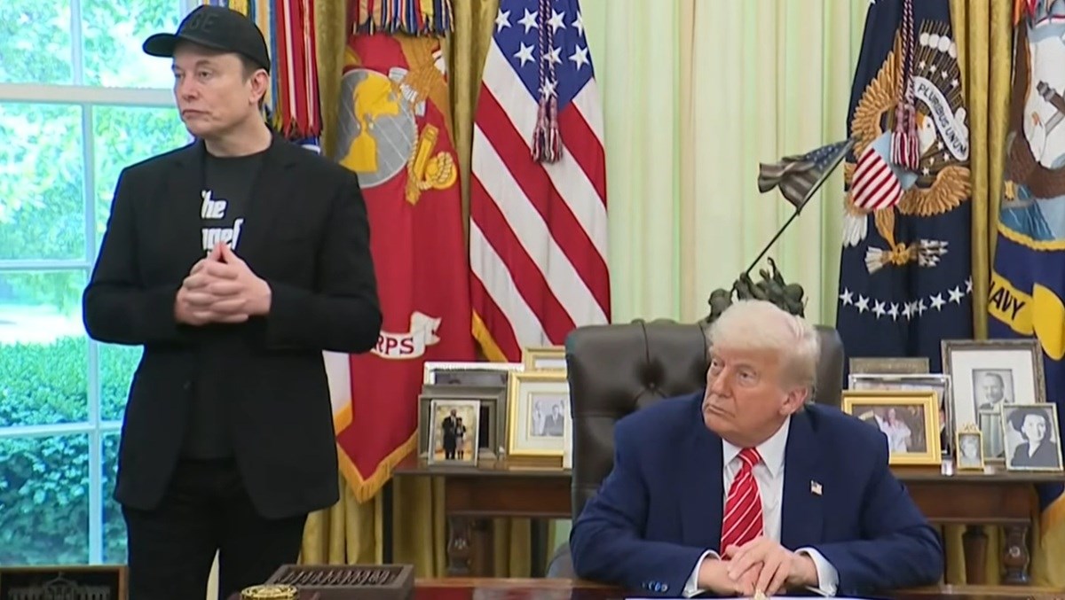 Elon Musk i Donald Trump