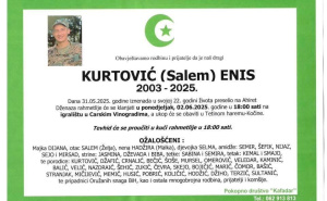 FOTO: Facebook / Smrtovnica - Kurtović Enis