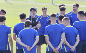 Foto: Nogometni savez BiH / Trening Zmajeva u Butmiru