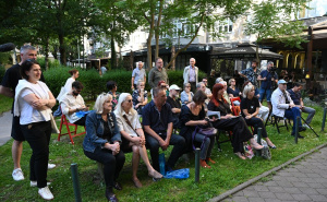 Foto: N.G./Radiosarajevo.ba / Hemon i Bologov u Buybook