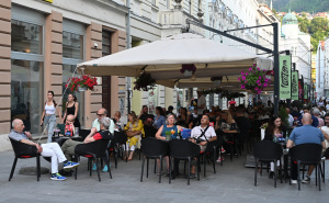 Foto: N. G. / Radiosarajevo.ba / Ugodno večer u Sarajevu
