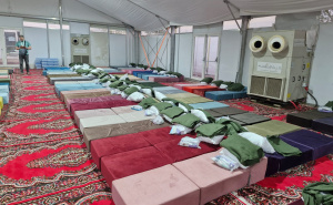 Foto: MINA / Šatori za hadžije iz BiH