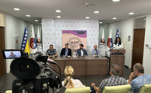 Foto: Ustupljene fotografije / Press konferencija u Općini Ilidža