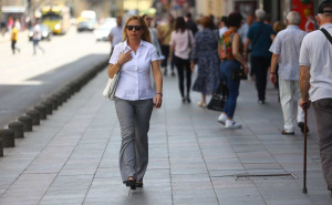 Foto: Dž. K. / Radiosarajevo.ba / Građani i turisti uživaju u prelijepom danu