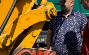 Foto: Press služba KS / Ministar Šteta obišao neka gradilišta saobraćajnica u Novom Gradu