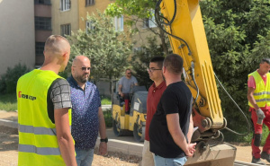 Foto: Press služba KS / Ministar Šteta obišao neka gradilišta saobraćajnica u Novom Gradu