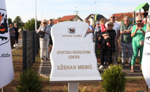 Foto: Općina Ilidža / Otvoren Sportsko-rekreativni centar Dženan Memić