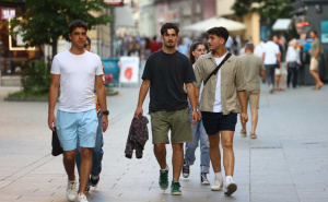 Foto: Dž. K. / Radiosarajevo.ba / Sarajlije uživale u toplom junskom popodnevu