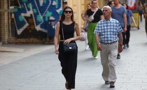 Foto: Dž. K. / Radiosarajevo.ba / Sarajlije uživale u toplom junskom popodnevu