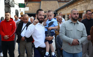 Foto: Dž.K. / Radiosarajevo.ba / Bajram-namaz jutros u Sarajevu