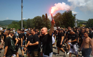 Foto: Dž.K. / Radiosarajevo.ba / Atmosfera pred meč