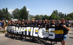 Foto: Dž.K. / Radiosarajevo.ba / Atmosfera pred meč