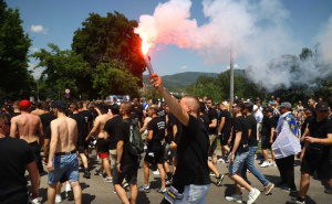 Foto: Dž.K. / Radiosarajevo.ba / Atmosfera pred meč