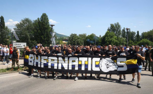 Foto: Dž.K. / Radiosarajevo.ba / Atmosfera pred meč