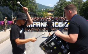 Foto: Dž.K. / Radiosarajevo.ba / Atmosfera pred meč