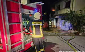 Foto: Hercegovina.info / Požar na porodičnoj kući u Mostaru