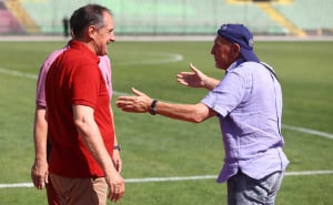 Foto: Dž. K. / Radiosarajevo.ba / Humanitarna utakmica veterana FK Sarajevo i FK Željezničar