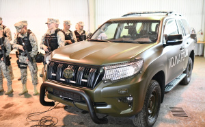 Foto: A. K. / Radiosarajevo.ba / Vozilo za vojnu policiju Oružanih snaga BiH