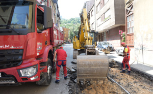 Foto: Općina Centar / Radovi u Ulici Fehima efendije Čurčića