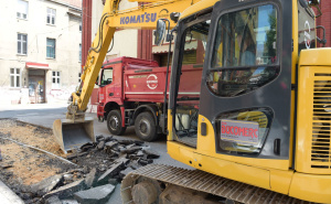Foto: Općina Centar / Radovi u Ulici Fehima efendije Čurčića
