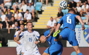 Foto: Nogometni savez BiH / Slovenija - Bosna i Hercegovina