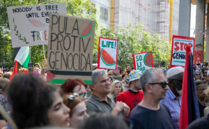 Foto: AA / Protest za Gazu u Zagrebu