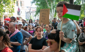 Foto: AA / Protest za Gazu u Zagrebu