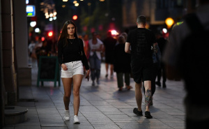 Foto: A. K. / Radiosarajevo.ba / Noćna šetnja Sarajevom