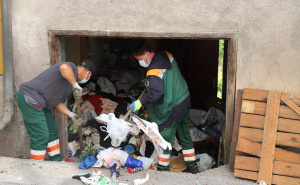 Foto: Općina Centar Sarajevo / KJKP RAD - Čišćenje divlje deponije u Odobašinoj