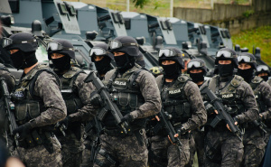 Foto: Press / Pripravnici zatvorske policije posjetili Policijsku akademiju FMUP-a i prisustvovali zajedničkoj pokaznoj vježbi