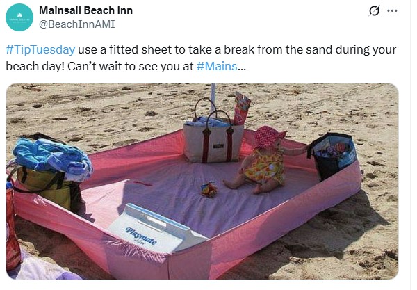 Čaršafi na plaži