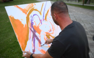 Foto: Hemofarm / Renato Rakić, apstrakcija srca