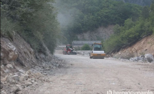 Foto: Hercegovina.info / Radovi na cesti Jablanica-Blidinje