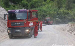 Foto: Hercegovina.info / Radovi na cesti Jablanica-Blidinje