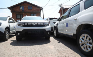 Foto: Dž. K. / Radiosarajevo.ba / EU donirala 15 vozila BHMAC-u