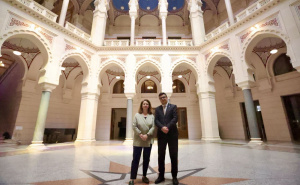 FOTO: Ambasada Italije u BiH / Predrag Puharić i Nj.E. Sarah Eti Castellani