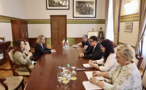FOTO: Ambasada Italije u BiH / Predrag Puharić i Nj.E. Sarah Eti Castellani
