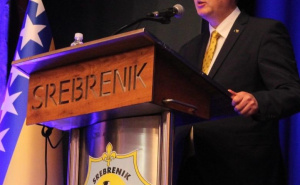 Foto: Press / Bećiroviću uručeno priznanje Počasni građanin grada Srebrenika