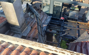 Foto: PVP Neum / Požar zahvatio ugostiteljski objekt u Neumu