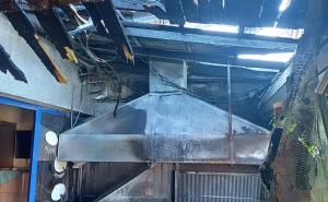 Foto: PVP Neum / Požar zahvatio ugostiteljski objekt u Neumu