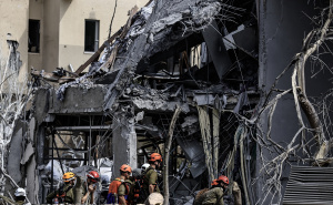 Foto: AA / Iran bombardovao Izrael (Na fotografiji nije opisana lokacija iz teksta)