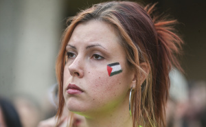 Foto: AA / U Beogradu održan protest protiv izvoza oružja iz Srbije u Izrael