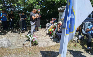 Foto: Općina Centar Sarajevo / Odata počast ubijenim borcima na Skakavcu