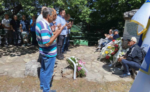 Foto: Općina Centar Sarajevo / Odata počast ubijenim borcima na Skakavcu