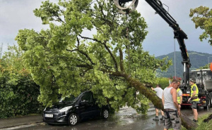 Foto: Granični prijelaz Maljevac / Nevrijeme u Austriji