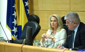 Foto: N.G / Radiosarajevo.ba / Sjednica u Parlamentu FBiH,  Dragan Mioković