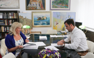 Foto: Press / Potpisan ugovor o rekonstrukciji i modernizaciji dvorane Zetra