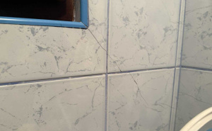 Foto: MZ Širokača / Oštećena stambena kuća zbog klizišta