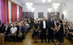 Foto: Dž. K. / Radiosarajevo.ba / Komemoracija u čast prof. dr. Željka Šaina